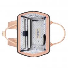 femininer Tagesrucksack Cabaia Adventurer Medium Como Baby Salmon Lachsfarben