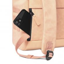 femininer Tagesrucksack Cabaia Adventurer Medium Como Baby Salmon Lachsfarben