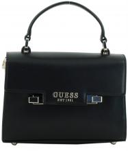 schwarze Überschlagtasche Guess Eco Aldith Mini
