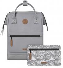 Cabaia Medium Backpack Adventurer Medium Poitiers Grey vegan