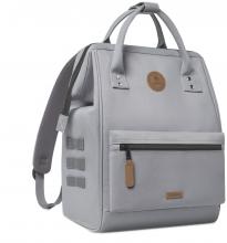 Cabaia Medium Backpack Adventurer Medium Poitiers Grey vegan