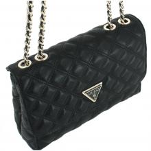 Umhängetasche schwarz Guess Giully Quilted Crossbody