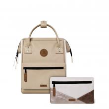 Adventurer Small Backpack Cabaia Arcachon Beige Glitzer