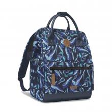 Cabaia gemusteter Backpack Paisley Adventurer Medium Fontainebleau Multico Blue