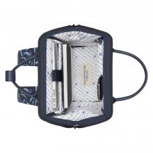 Cabaia gemusteter Backpack Paisley Adventurer Medium Fontainebleau Multico Blue