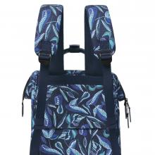 Cabaia gemusteter Backpack Paisley Adventurer Medium Fontainebleau Multico Blue