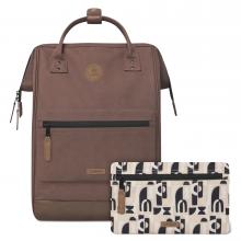 Cabaia Rucksack beschichtet Adventurer Large Carcassonne Brown