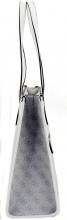 Shoppertasche mit Logoprint Guess Silvana Mocha Logo Multi