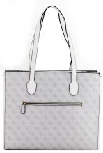 Shoppertasche mit Logoprint Guess Silvana Mocha Logo Multi