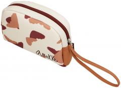 Toilettetasche Anekke Alma Original beige rot