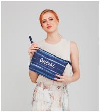 dunkelblaue Toilettetasche Anekke Memories