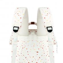 Cabaia Baby Bag Willeman Cream and Confetti hell gemustert