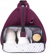 Reisetasche Cabaia Amiens Duffle Black Lavendel Frankreich