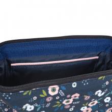 Cabaia Pencil Case mit weiter Öffnung Lancaster Road Grün Blumenmuster nachhaltig