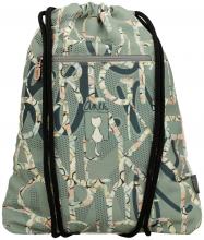Anekke Turnbeutelrucksack Alma Original grün rosa Logoprint