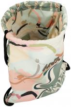 Anekke Turnbeutelrucksack Alma Original grün rosa Logoprint