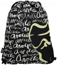 Anekke Nature Towanda Alltagsrucksack schwarz gelb Logoprint