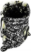 Anekke Nature Towanda Alltagsrucksack schwarz gelb Logoprint