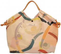 sommerliche Strandtasche orange rosa Anekke Alma Smart
