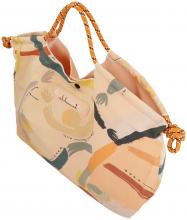 sommerliche Strandtasche orange rosa Anekke Alma Smart