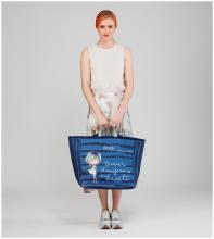 gestreifte Strandtasche blau Anekke Memories maritim