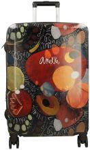 Rollenkoffer Anekke Alma Alegria M 63cm dunkelbunt Spanien