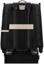 Kapten & Son Rucksack wasserabweisend Cream Black Fyn Überschlag
