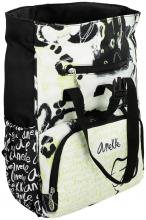 Nylonrucksack Rolltop Anekke Nature Towanda schwarz gelb
