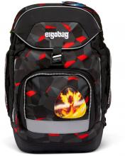 Ergobag Pack TaekBärdo Schultaschenset schwarz grau rot