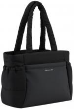Shoppertasche Kapten & Son Hellvi Cloud Medium schwarz klassisch 