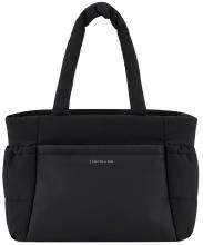 Shoppertasche Kapten & Son Hellvi Cloud Medium schwarz klassisch 