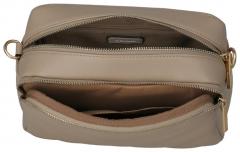 gesteppte Camera Bag beige Barbara Travelite Cozy Sand