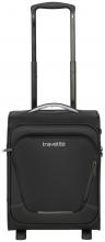 kompakter Rollenkoffer XS 40cm Travelite Jetpack Wings 2 Rad Cabin schwarz