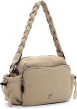 Schultertasche Abby Suri Frey Lighttaupe Perlon vegan