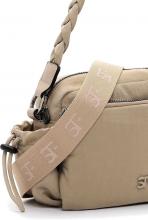 Schultertasche Abby Suri Frey Lighttaupe Perlon vegan