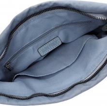 Crossovertasche Abby Suri Frey Denim schimmerndes Nylon nachhaltig