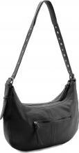 FREDsBRUDER Ledertasche schwarz Me and My Hobo Nieten