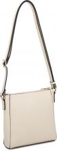schlichte Crossover Tasche Damen Polly L. Credi Creme vegan