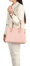 L.Credi Kurzgrifftasche Polly Dusty Rose crossover Büro