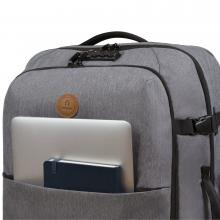 Cabaia Getaria Weichschalenkoffer M 2Rad Heather Grey TSA