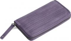 Damenbrieftasche Ziparound lila Wallet Gürteltier Big Lavender FREDsBRUDER