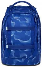 Jugendschulrucksack Satch Vibrant Blue Reflektor Swap