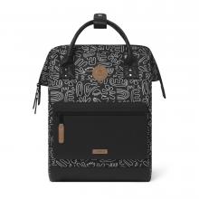 Adventuerer Medium Amiens Cabaia cooler Freizeitrucksack Black and White Muster