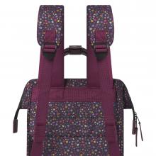 Damenrucksack Cabaia Adventurer Small Lausanne Multico blumig 