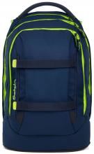 Satch Pack Jugendranzen Toxic Yellow dunkelblau Ready to Swap Neon