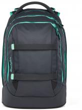 Schulrucksack Mint Phantom dunkelgrau Satch Pack Swap Reflektor