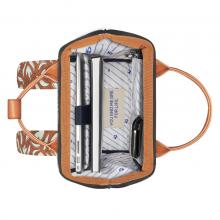 Minirucksack Cabaia Adventurer Small Sumatra Camel gemustert