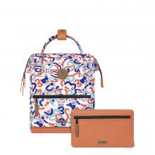 Cabaia farbreicher Rucksack Adventurer Small HOI AN Orange