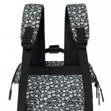 fröhlicher Tagesrucksack Adventurer Small Catane Black and White 