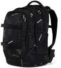 Satch Pack Ninja Matrix Schultasche Binärcode schwarz Swap recycelt